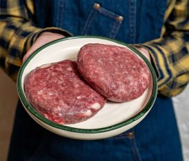 hamburger con formaggio pugliese